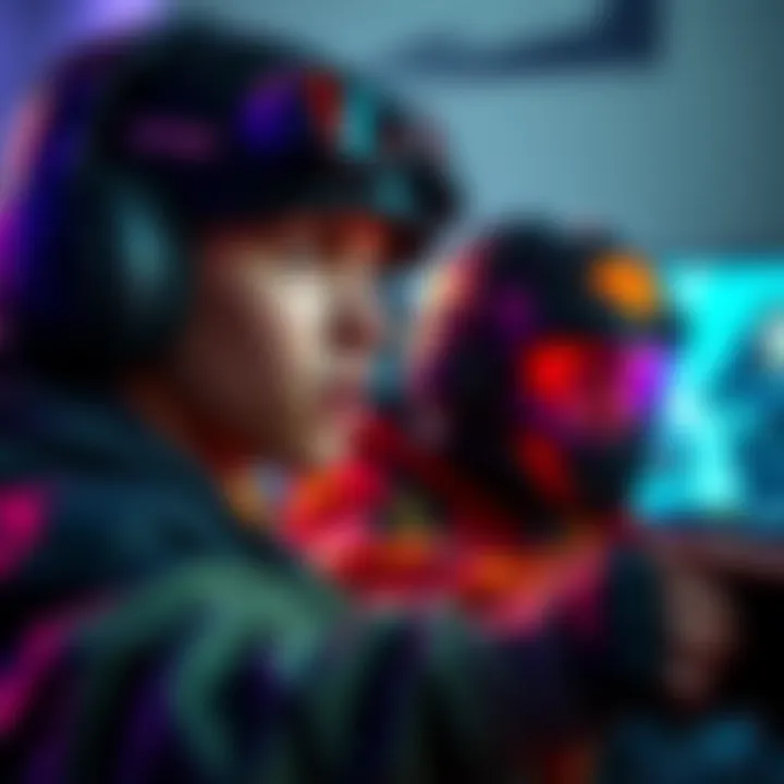 A player in gaming gear looks shocked as their teammate attacks after a victory, illustrating betrayal.