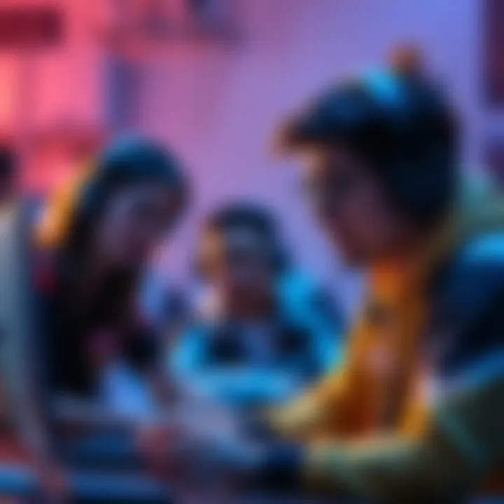 A frustrated team reacts to a surprising disconnect of a teammate after a winning round in a competitive game