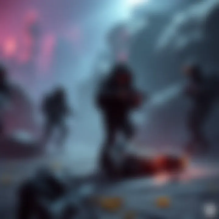 A gaming scene showing a character being left behind by teammates while another character loots their gear, highlighting unfair play in team-based games.