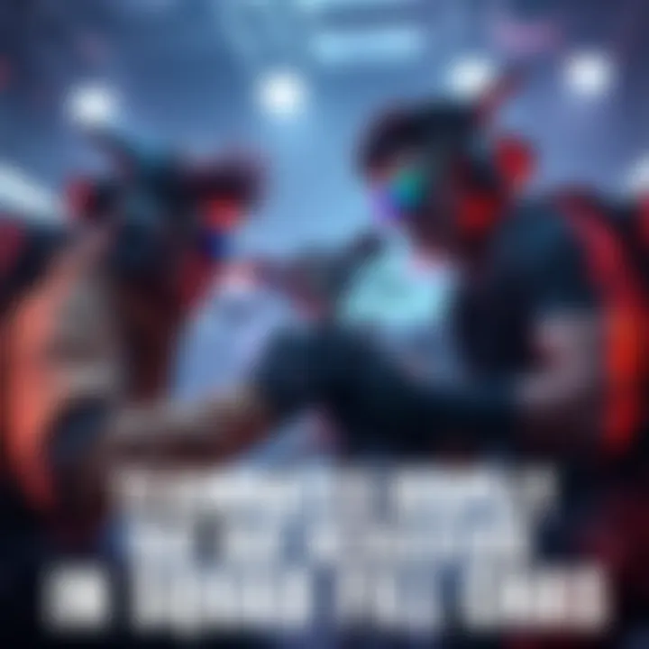 Two gamers blocking another player Two teammates in a video game trapping a player, creating a frustrating situation during a squad fill-up