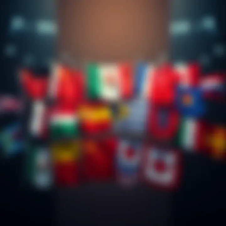 Teams Competing in 2026 International Events A collage of flags representing various countries participating in the 2026 international qualifiers