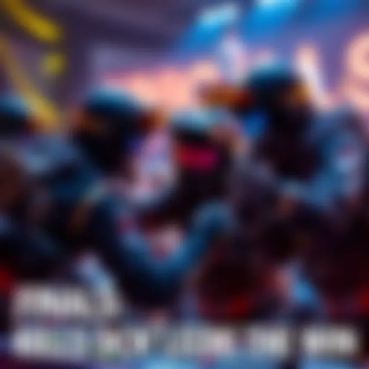 Players collaborating in a Quick Cash finals match, focusing on objectives rather than individual kills.