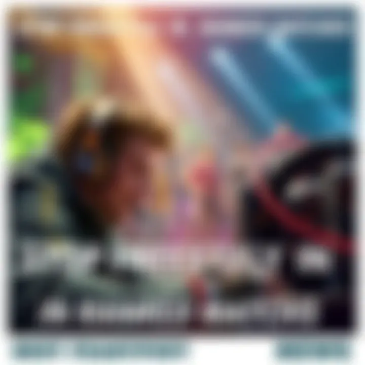 A gamer focuses on team strategy while others perform flashy maneuvers in a ranked match