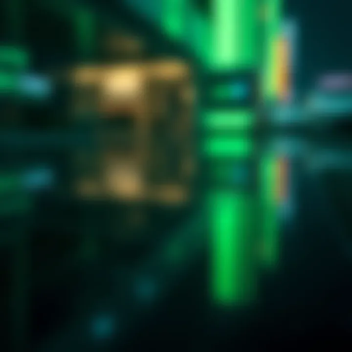 A close-up of a teaser image showing a green reflection, hinting at a big announcement