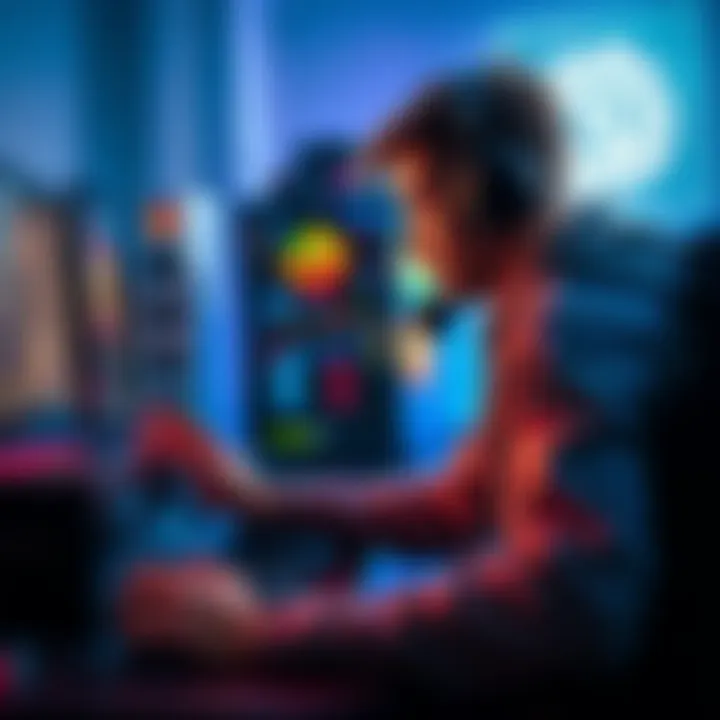 A gamer analyzing their computer setup while considering whether to upgrade components for better performance in Arc Raiders.