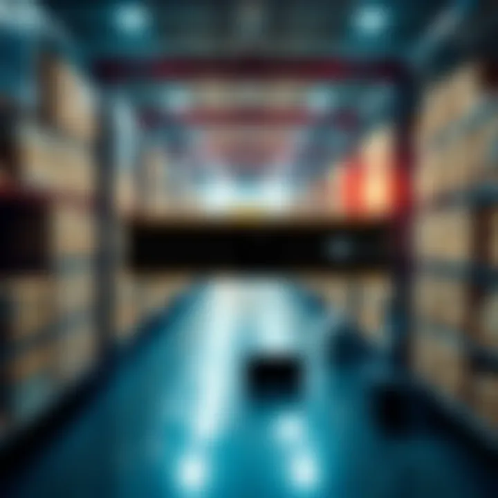 Tech Heist Stolen DDR4 RAM units and SSDs in a warehouse