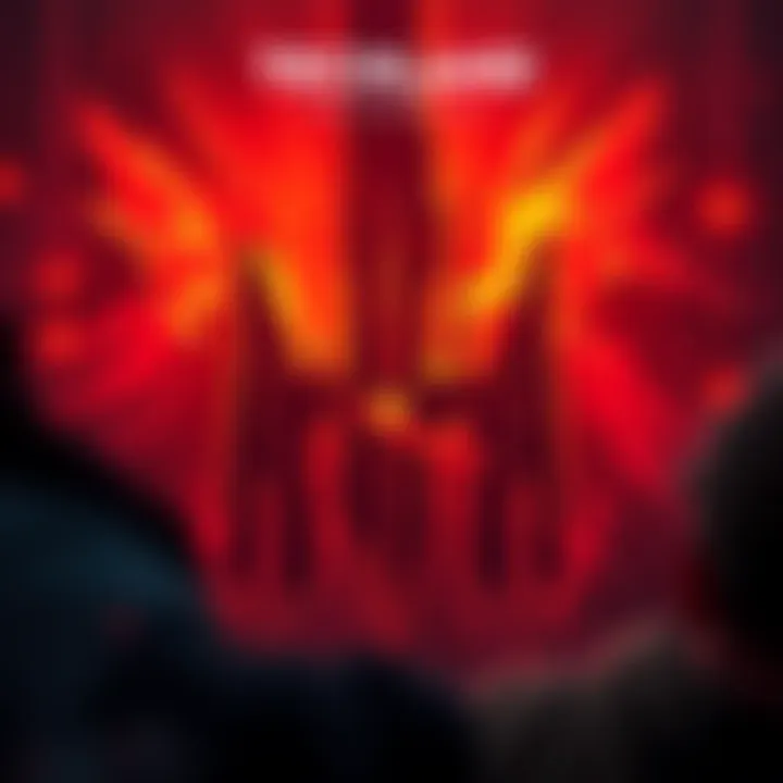 A new image shared by Techland hinting at an upcoming game update on social media, featuring abstract graphics and the caption '👀'.