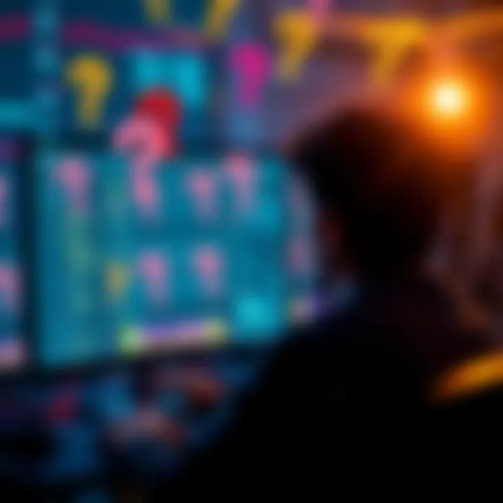 A person looking at a computer screen with confusion, surrounded by question marks, symbolizing a potential bug or misunderstanding.