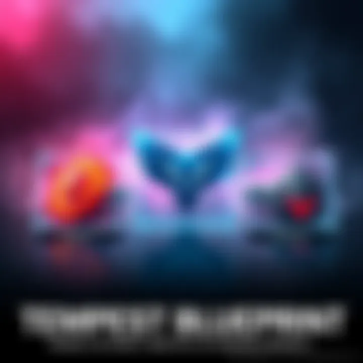 Top gaming blueprints A graphic showing the Tempest blueprint alongside other blueprints like Bobcat and Vulcano, emphasizing its rarity and high value in the gaming market.