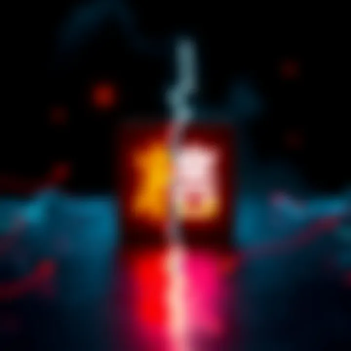 A graphic showing Tencent's logo confronting Sony's logo, symbolizing their legal dispute over gaming creativity