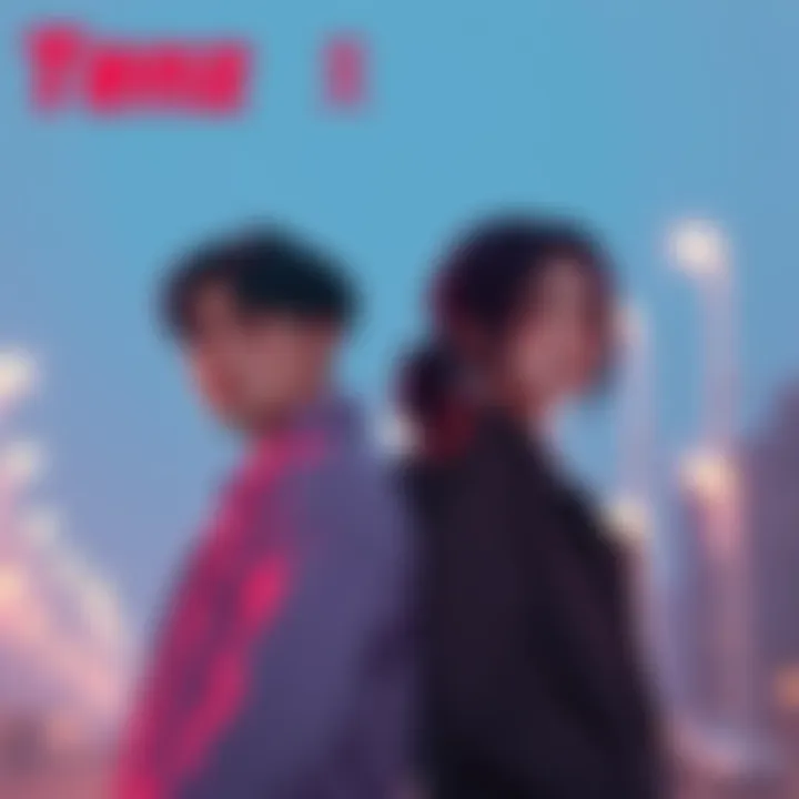 Tenz and Kyedae standing apart with sad expressions after ending their relationship