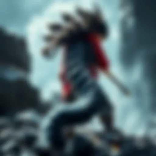 Teo skillfully maneuvers his tail to blow away rocks while preserving coal, showcasing his precision and control.