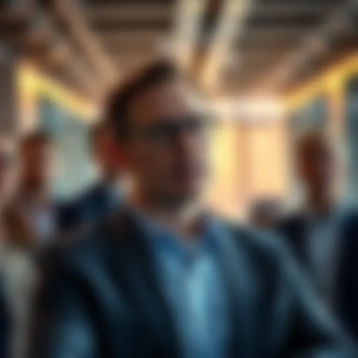 Tero Virtala announcing his resignation as CEO of Remedy, surrounded by colleagues in an office setting