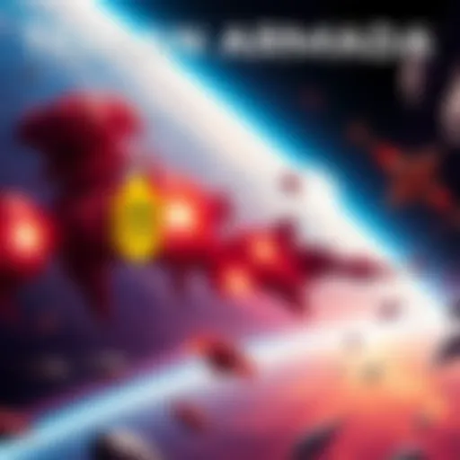 Promotional image showcasing the Terran Armada DLC available for free in the Premium Edition of the game, with highlighted price drop tags.