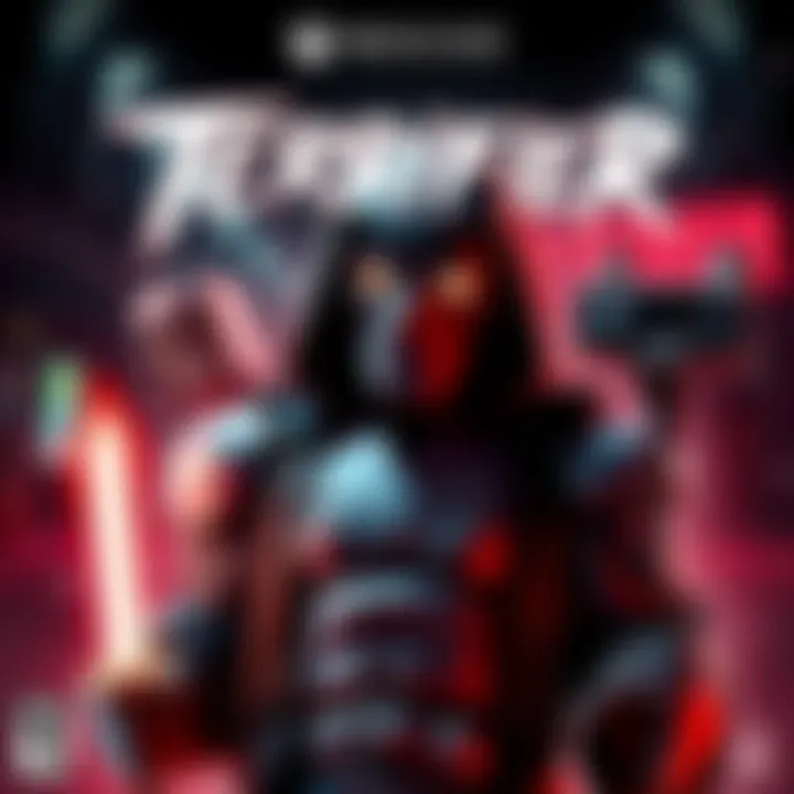 Cover art of Limited Edition Terrifier: The ARTcade Game for Xbox Series X featuring vibrant pixel art and characters from the Terrifier films