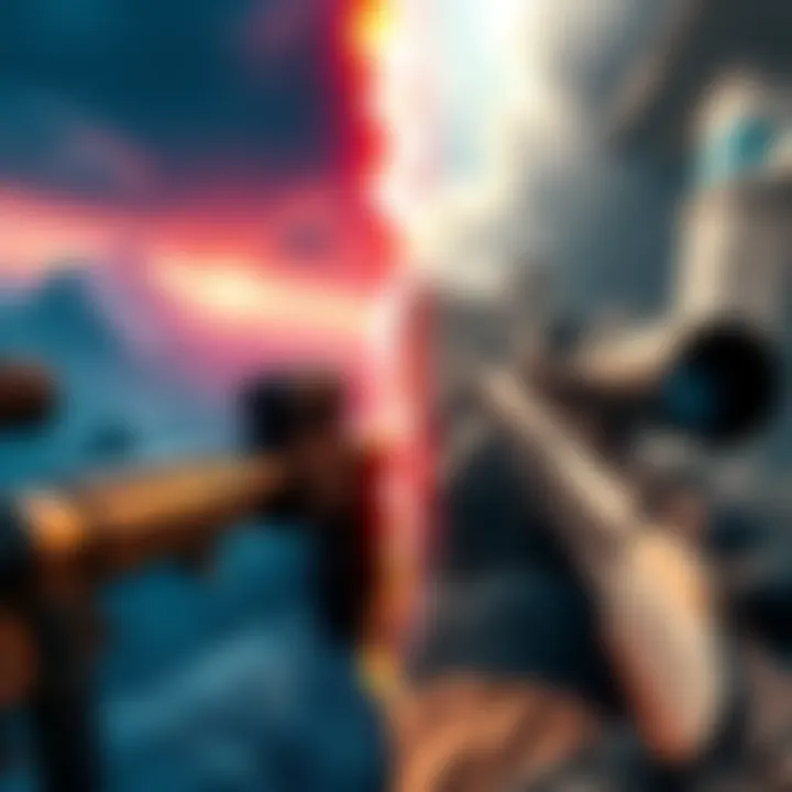 Comparing TF1 and TF2 Graphics Side-by-side comparison of TF1 and TF2 graphics showcasing their visual styles and designs