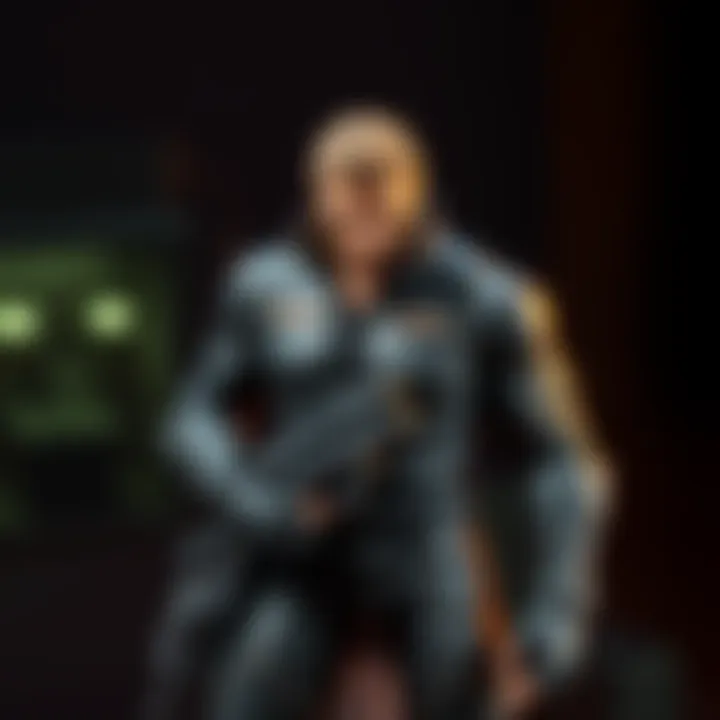 The Boss Action Figure The Boss action figure from Metal Gear Solid Delta: Snake Eater displayed prominently