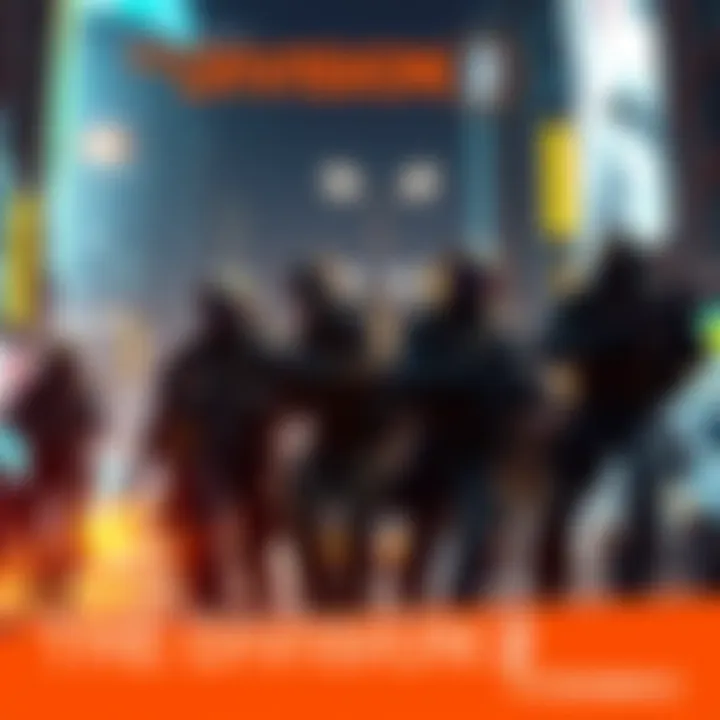 A group of agents in tactical gear working together in a city environment, showcasing teamwork and strategy in The Division 2 game.