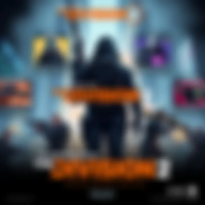 The Division 2 Year 8 Season 1 Updates Illustration showing key updates and gear changes in The Division 2, highlighting Prototype Gear and new rewards in Raids and Incursions.