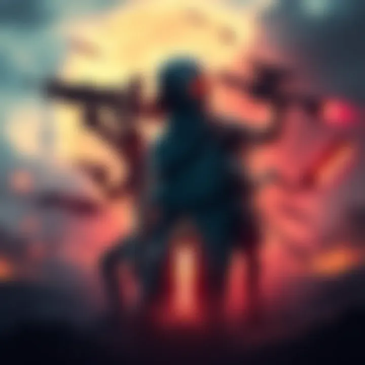 An artistic representation showing elements from The Finals and Arc Raiders, with characters from both games blending into a shared apocalyptic scene.