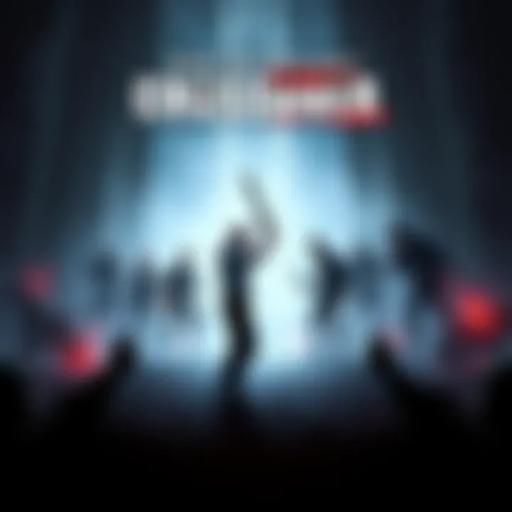 A dramatic scene featuring characters from The Quarry and Dead By Daylight coming together in a dark and thrilling environment