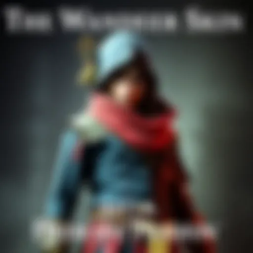 A detailed view of The Wanderer skin showcasing its unique design and colors in Prince of Persia 2008.