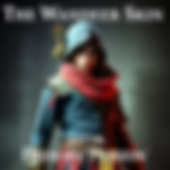 A detailed view of The Wanderer skin showcasing its unique design and colors in Prince of Persia 2008.