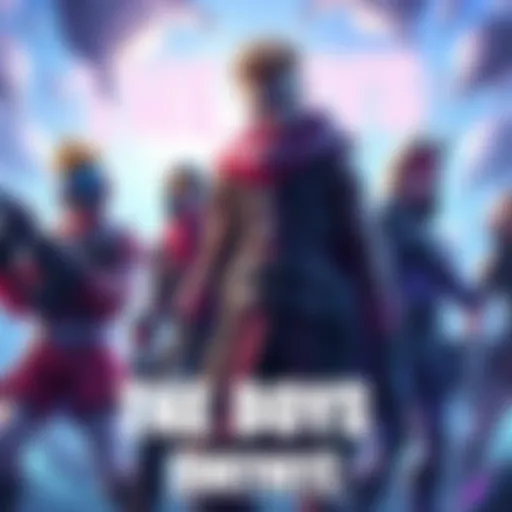 Characters from The Boys game in a Fortnite setting, showcasing vibrant graphics and action elements.