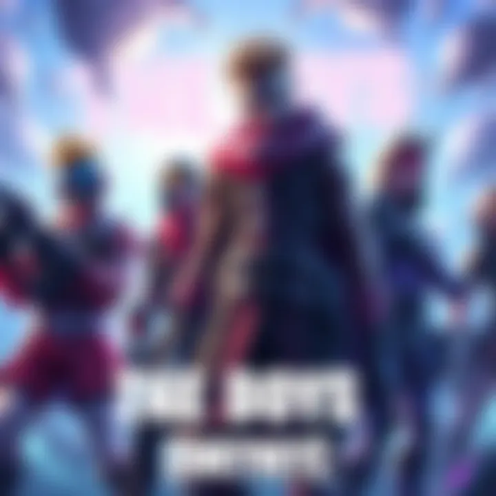 The Boys Fortnite Collaboration Characters from The Boys game in a Fortnite setting, showcasing vibrant graphics and action elements.