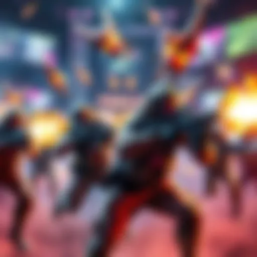 Players competing in The Finals, showcasing overpowered abilities and intense match dynamics