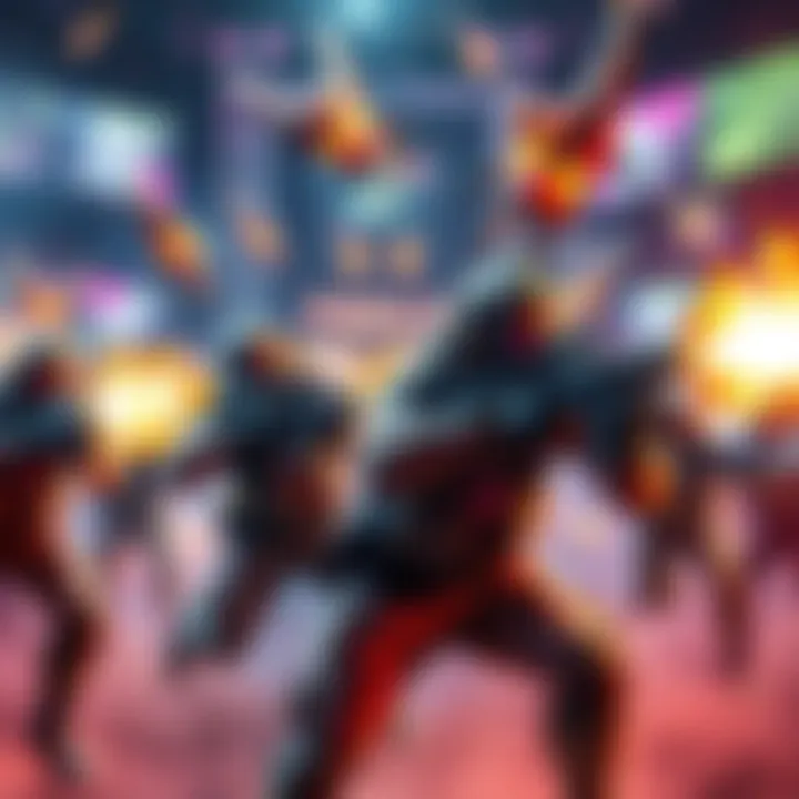Players competing in The Finals, showcasing overpowered abilities and intense match dynamics