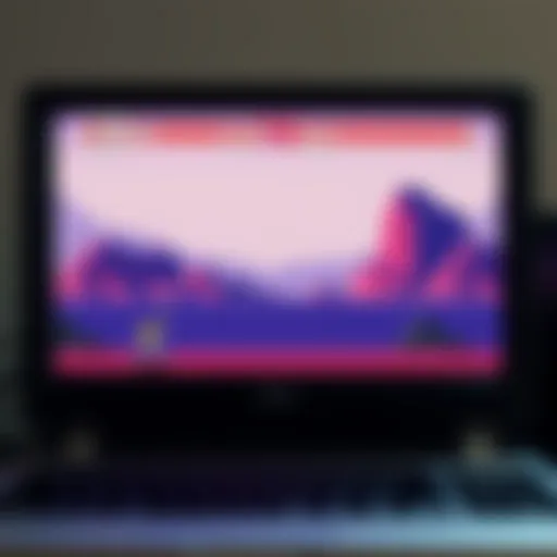 A character struggles to move in The Finals on Sega Master System, with choppy graphics and low resolution visible on screen.
