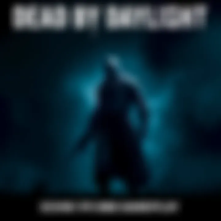 A character named The Knight stands in a dark, foggy setting, holding a weapon and ready for action in the game Dead by Daylight.