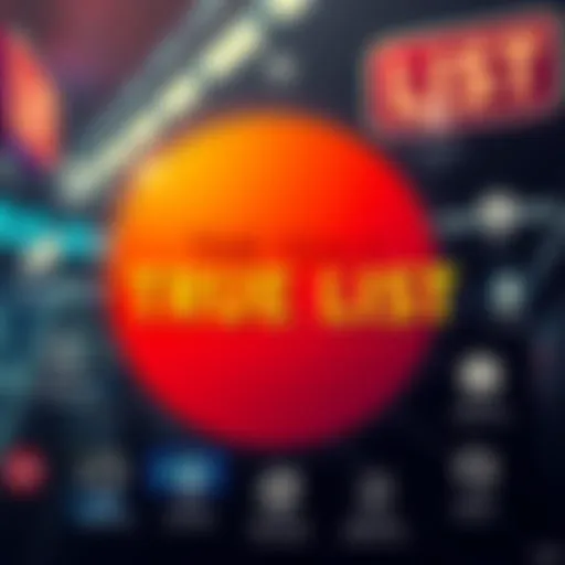 An infographic showing key points highlighted in The Only True List for 2026, with icons representing each aspect.