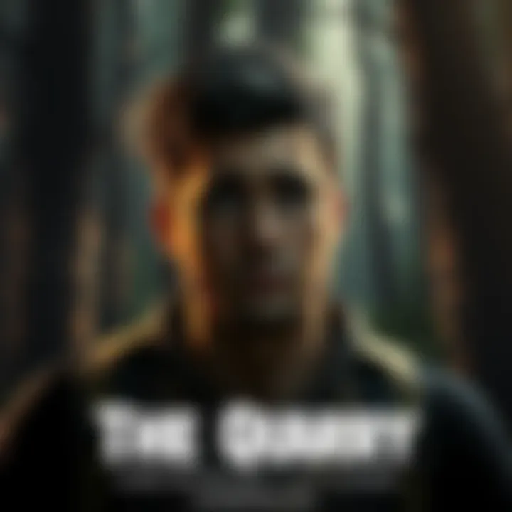 A character from The Quarry looking frustrated with a bland expression, surrounded by dark woods, representing the game's disappointing atmosphere.