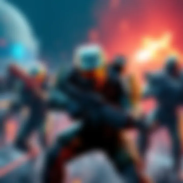 The Rookie from Halo: ODST battles elite enemies like Brutes and Jackals, showing impressive combat skills.