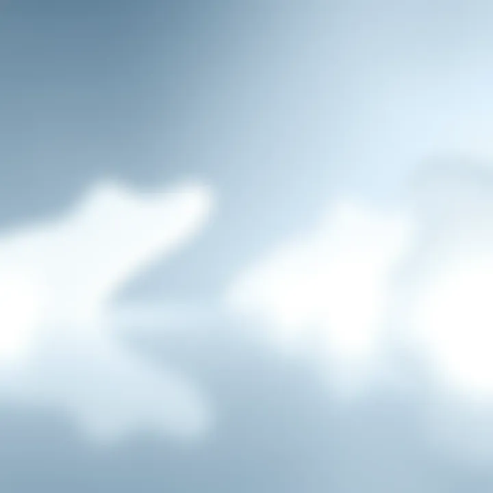 Visual representation of The Whiteout concept showing a bright white scene with abstract shapes symbolizing innovation