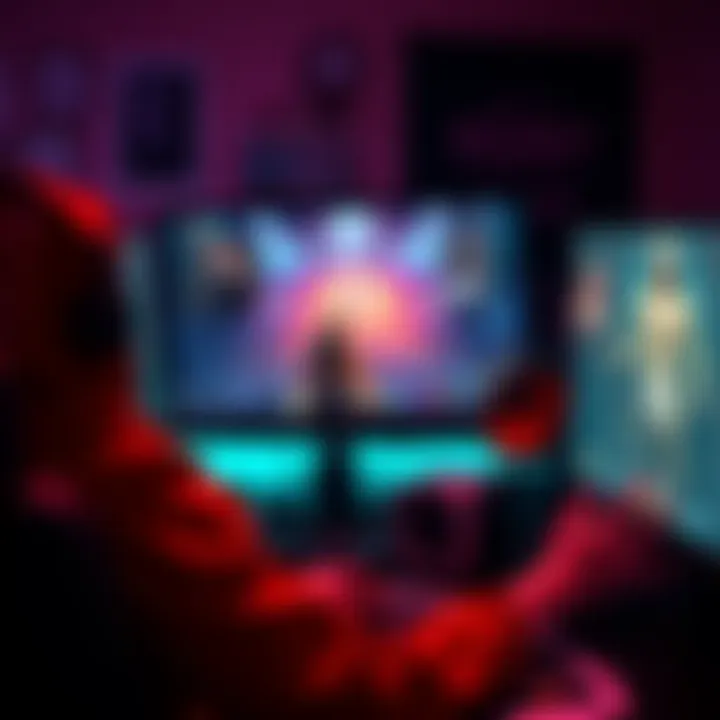 TheBurntPeanut streaming Arc Raiders gameplay on a computer with a lively chat on screen