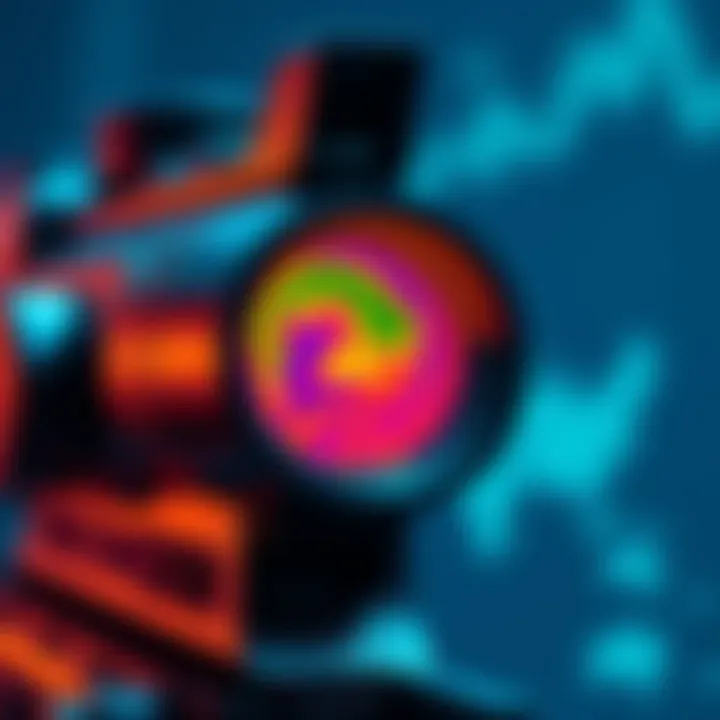 A detailed look at a thermal scope showcasing the bundle icon that is to be removed