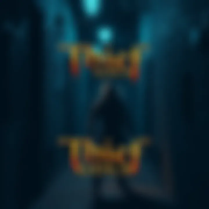 Thief Gold Game Cover Cover art showing a shadowy thief in a dark alley, with the game's logo above