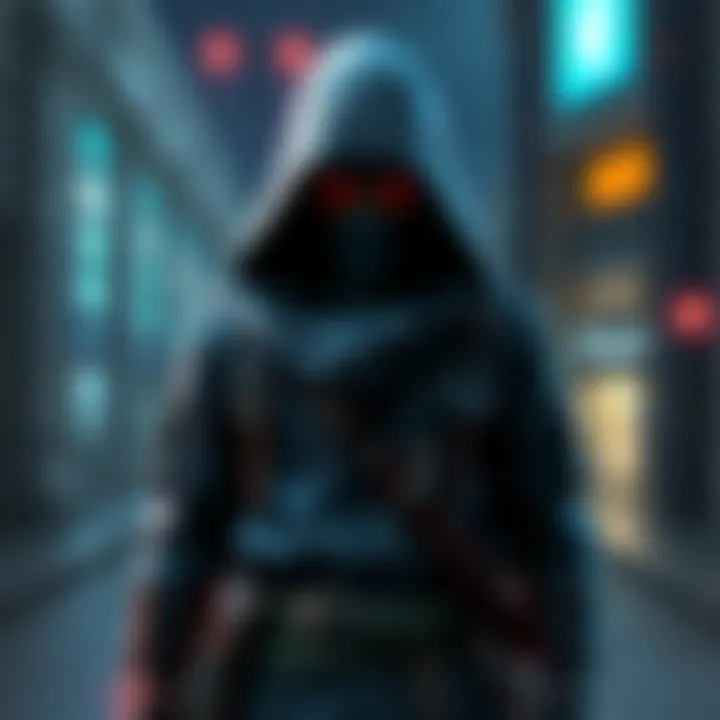 Concept art showcasing a Thief character with stealth attire and gear, embodying the excitement of fans for a new skin release.