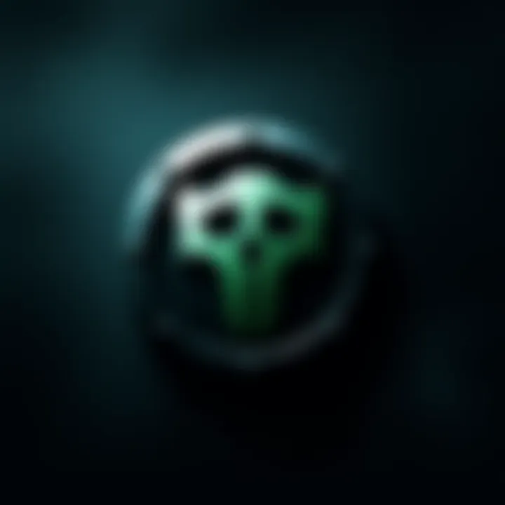 The logo of Third Echelon from the Splinter Cell series, featuring a sleek design with a shadowy background.