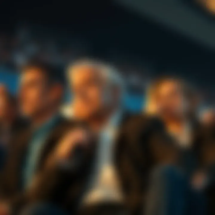 Three notable figures sitting together, looking reflective as they discuss their absence from the news. Each has a distinct expression, suggesting they are contemplating their past and future.