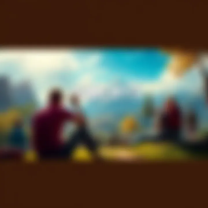 Gamers excitedly preparing for a playthrough of Far Cry 5, showcasing vibrant game landscapes.