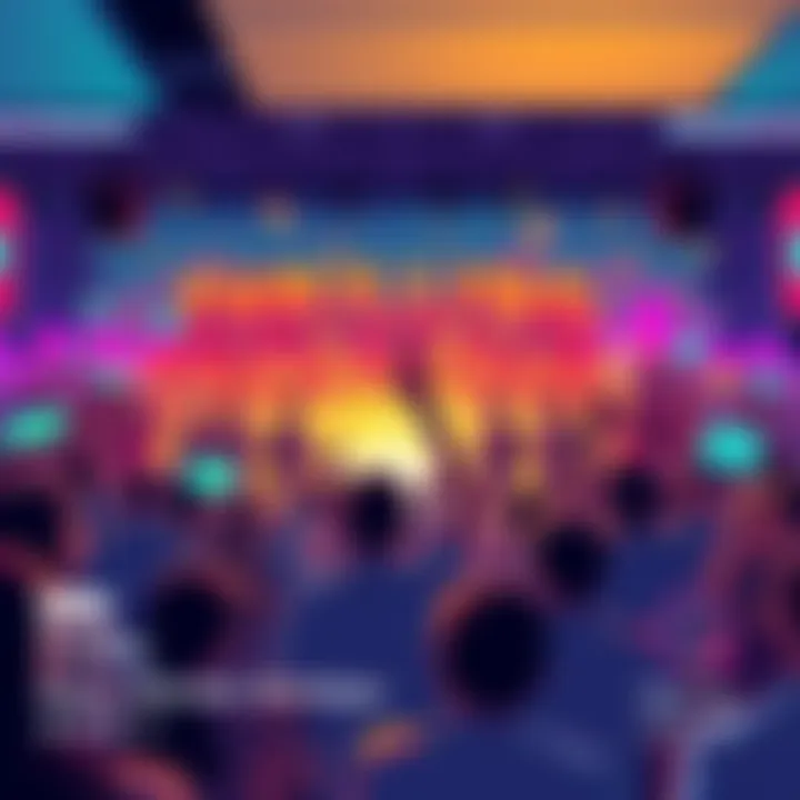 A vibrant illustration of a powerful technique being shared among people on forums, showcasing excitement and engagement.