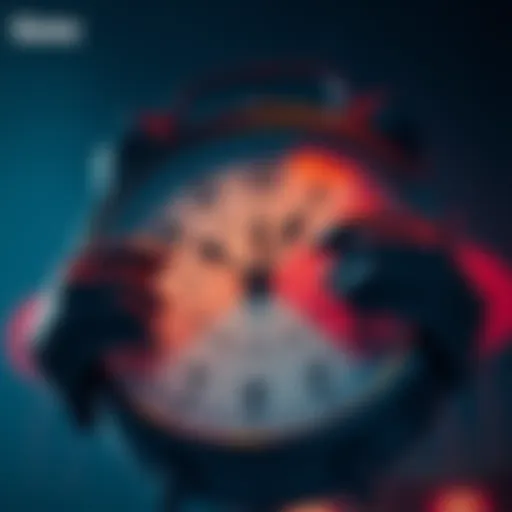 ti2026's Return to China A clock with hands pointing towards the past and future, symbolizing the passage of time as ti2026 returns to China