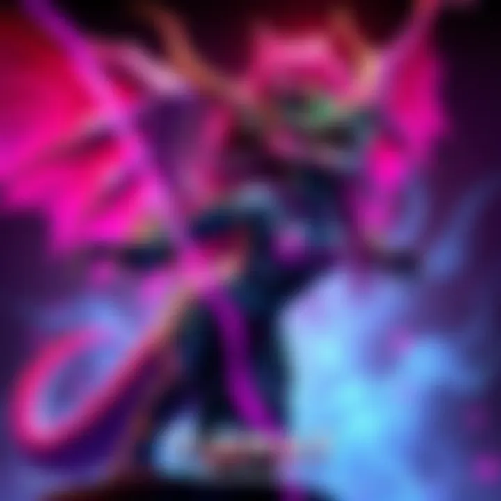 Tiamat stands in a powerful pose, showcasing her dragon-like features and vibrant colors, hinting at her arrival in SMITE 2.