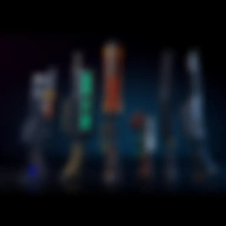 Comparison of Tier 5 Weapon Rolls A display of various Tier 5 weapons with different perk combinations, focusing on Givers Blessing ARs and inventory organization.