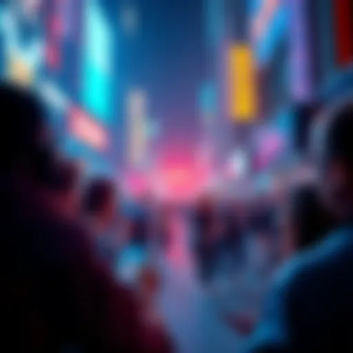 People enjoying and creating TikTok videos, showcasing popular trends and engaging content.