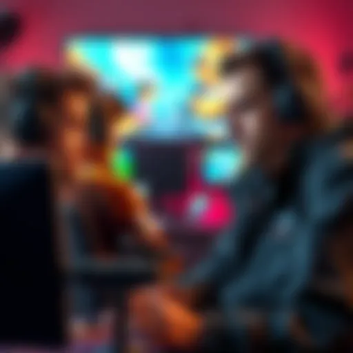 Tim and Greg looking concerned while discussing their gaming experiences